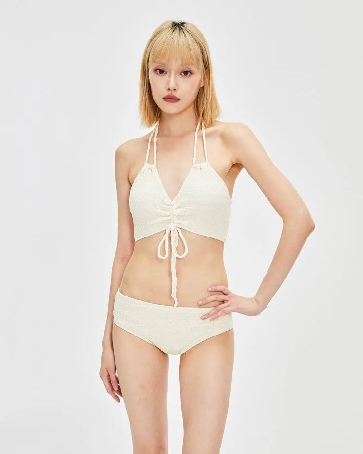 Maui Skirted Bikini 3-Piece Set｜Ivory