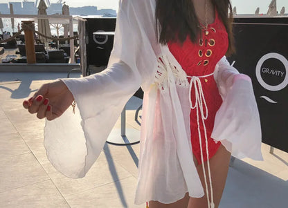 Breeze Lift Cover Up｜White